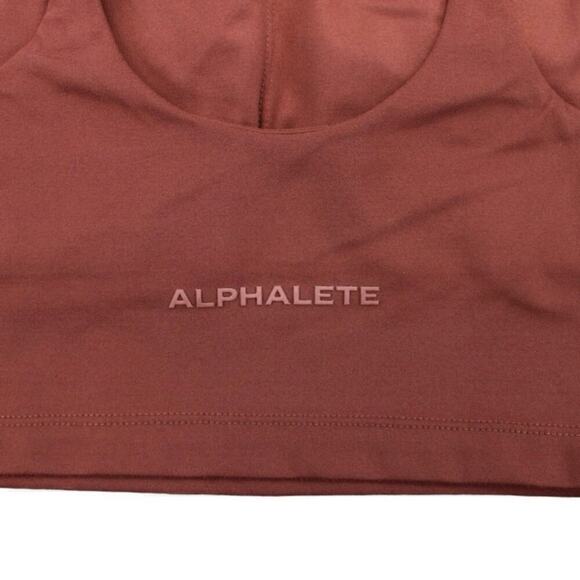 Alphalete Alphalux Force Crop Martian Red XXS - Picture 3 of 4